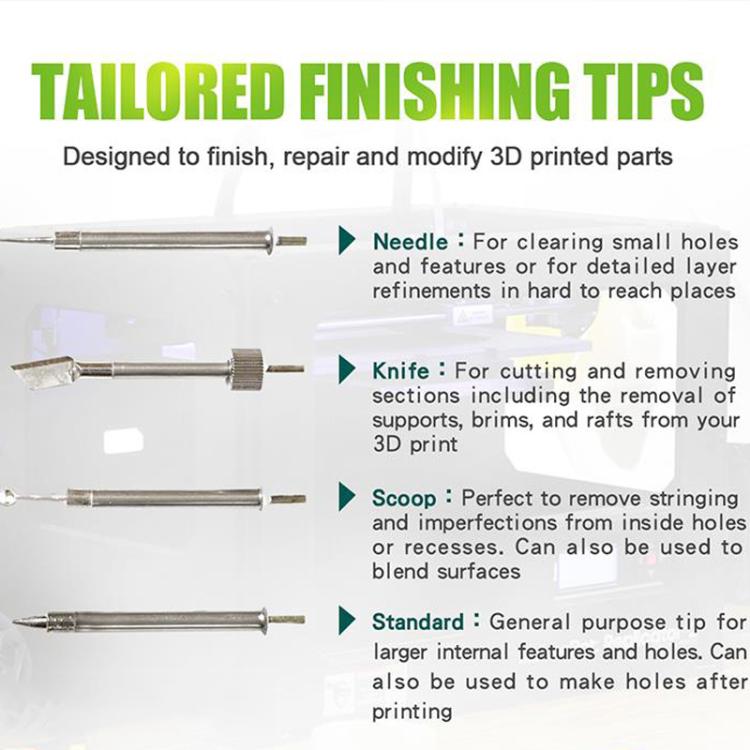 ProsKit SI-169U 3D Printing Repair Soldering Iron Set Mini Portable USB Soldering Iron Pen(Green)