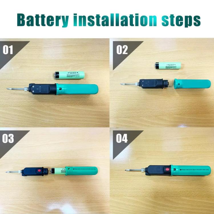 ProsKit SI-B165 12W Wireless Touch Controlled Soldering Iron USB Rechargeable Constant Temperature Outdoor Repair Soldering Pen