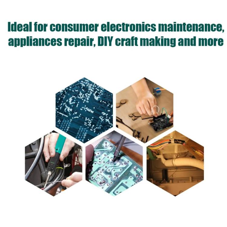 ProsKit SI-B165 12W Wireless Touch Controlled Soldering Iron USB Rechargeable Constant Temperature Outdoor Repair Soldering Pen