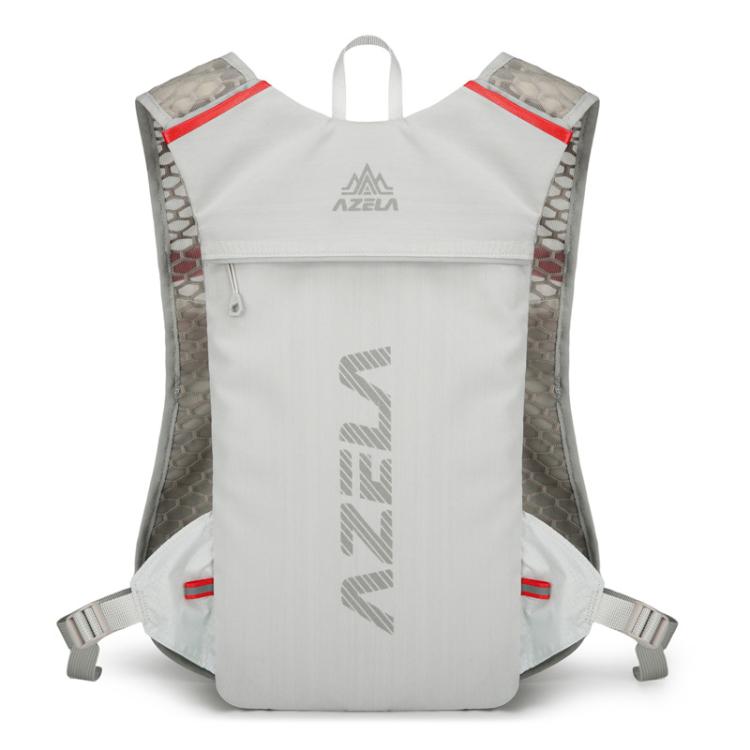 AZELA A1314 Outdoor Sports Backpack Portable Cycling Bag Breathable Lightweight Running Backpack(Gray)
