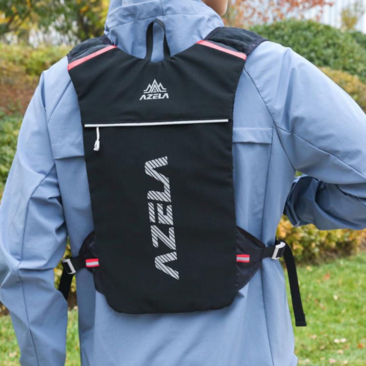 AZELA A1314 Outdoor Sports Backpack Portable Cycling Bag Breathable Lightweight Running Backpack(Gray)
