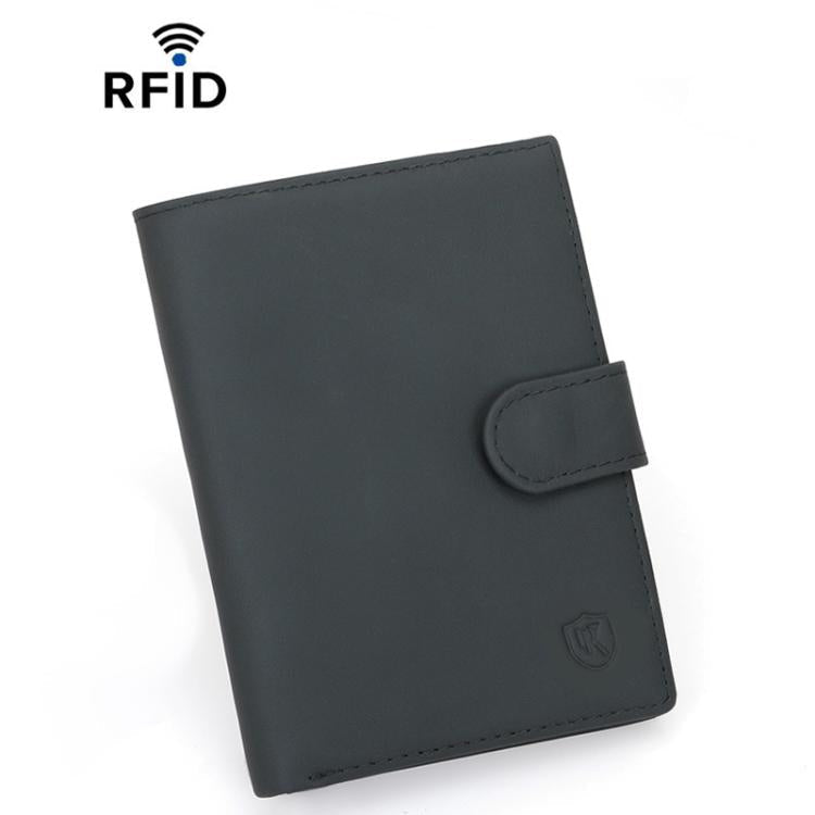 DKER YP-262 Anti-Skimming Passport Organizer ID Protection Wallet(Black)
