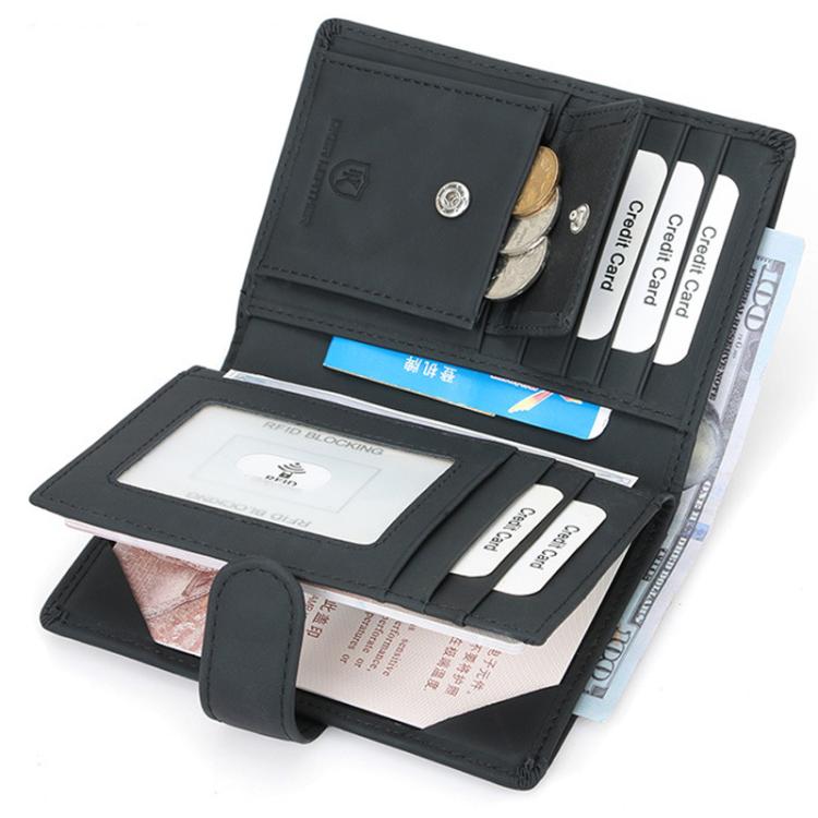 DKER YP-262 Anti-Skimming Passport Organizer ID Protection Wallet(Black)