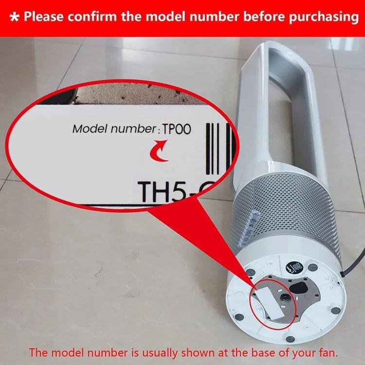 Air Purifier Bladeless Fan Remote Control, For Dyson HP04 / HP05 / HP06 / HP09, For Dyson TP05 / PH01, For Dyson HP00 / HP01, For Dyson  AM10, For Dyson AM04 / AM05, For Dyson DP01 / DP03 / TP02 / TP03, For Dyson  BP01, For Dyson HP02 / HP03           ...