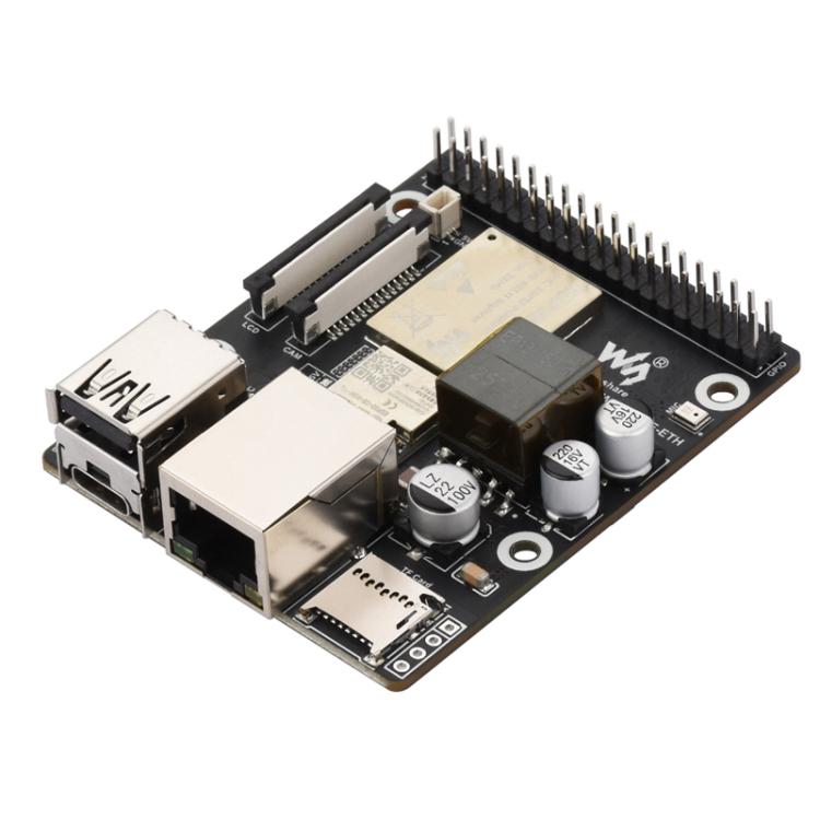 WAVESHARE ESP32-P4-WIFI6-POE-ETH Development Board Supports Power Over Ethernet (PoE), Basic Package
