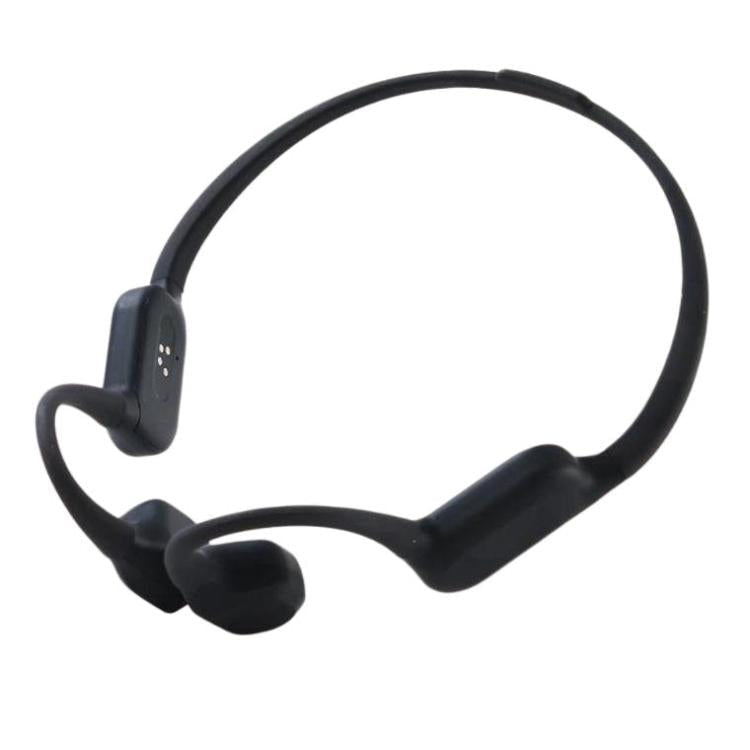 Bone Conduction Hearing Aid Bluetooth Integrated Unit Built-in Microphone, Dark Gray