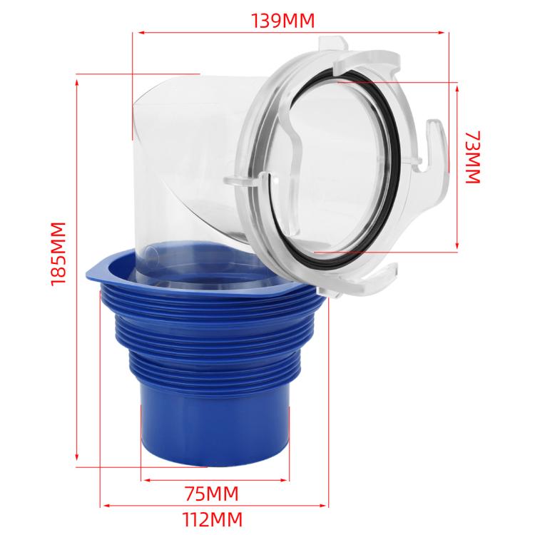 RV Sewage Drain Pipe 90-degree Flexible Hose Adapter, CP-5631