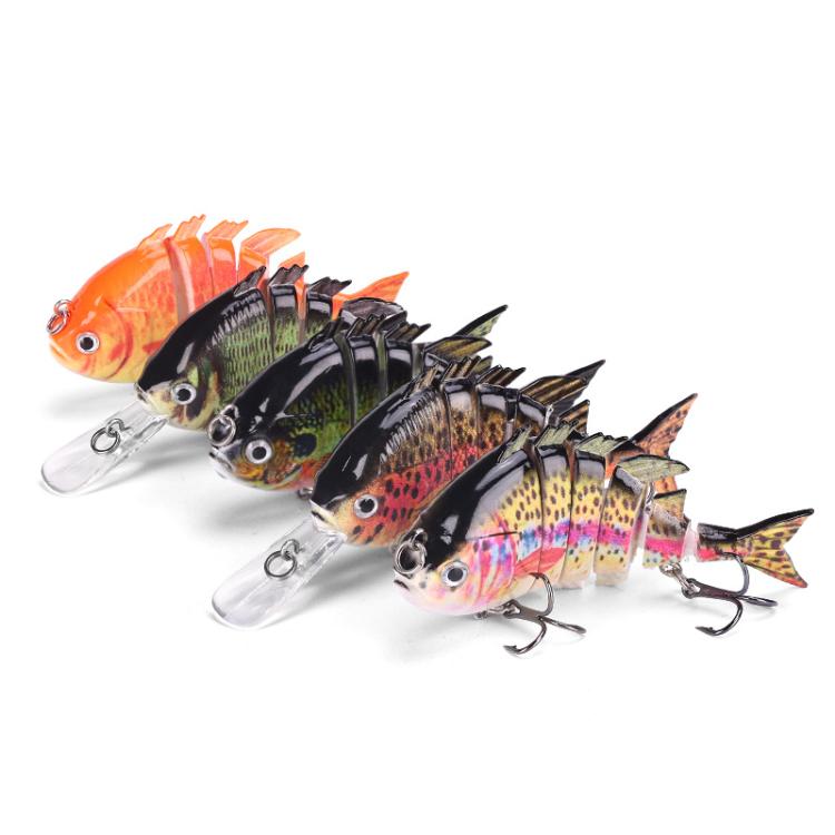 6-Segment Sinking Lure Hard Bait