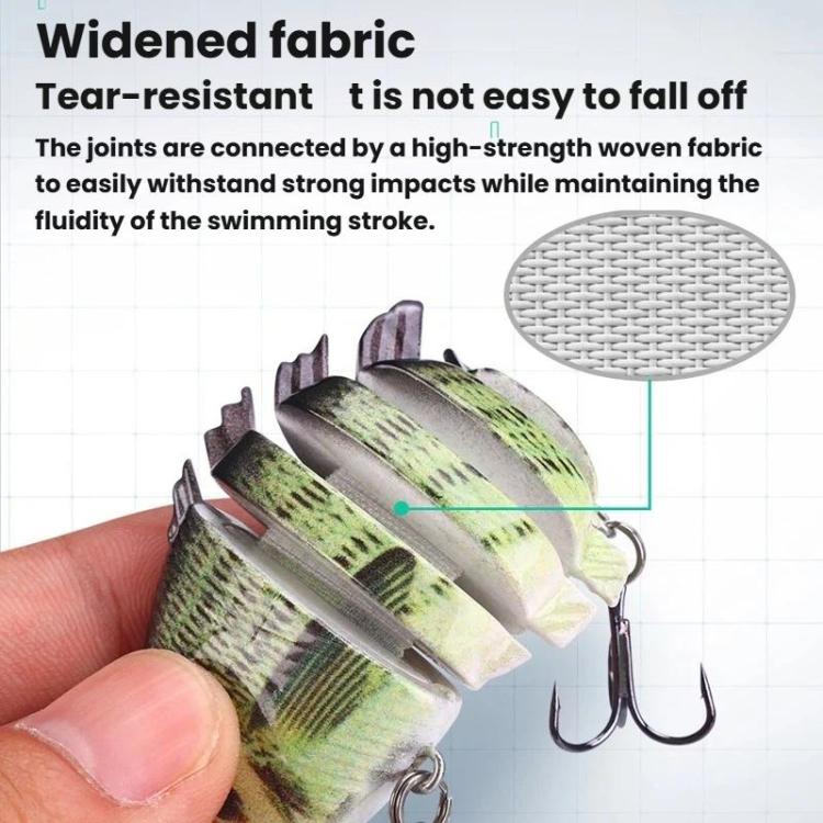 6-Segment Sinking Lure Hard Bait