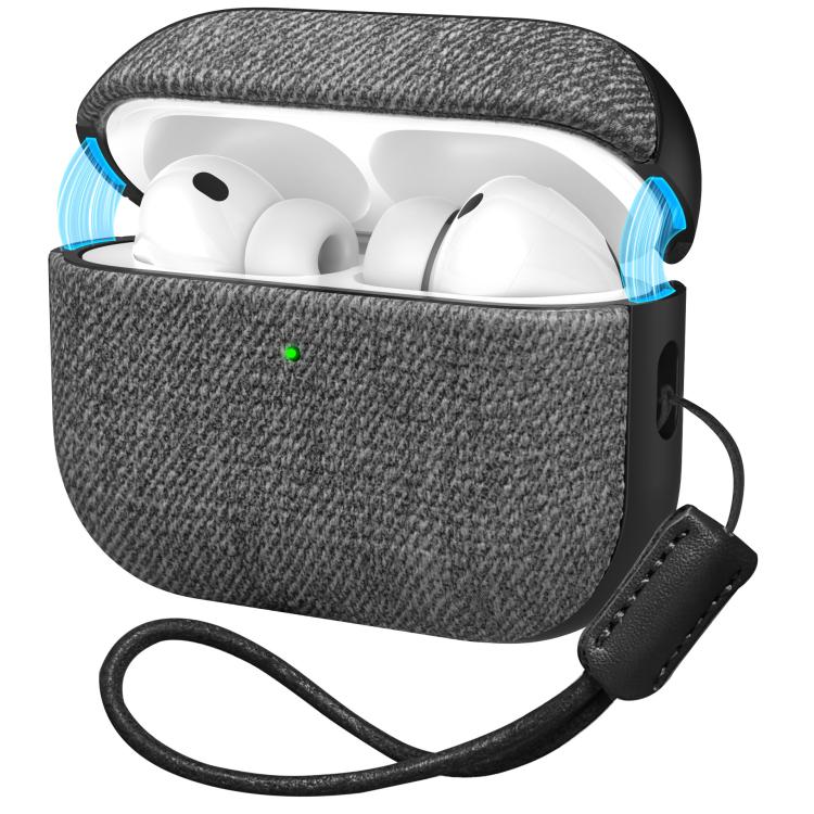 DELIDIGI DD14 Magnetic Vintage Cover With Lanyard Bar, For AirPods Pro 3