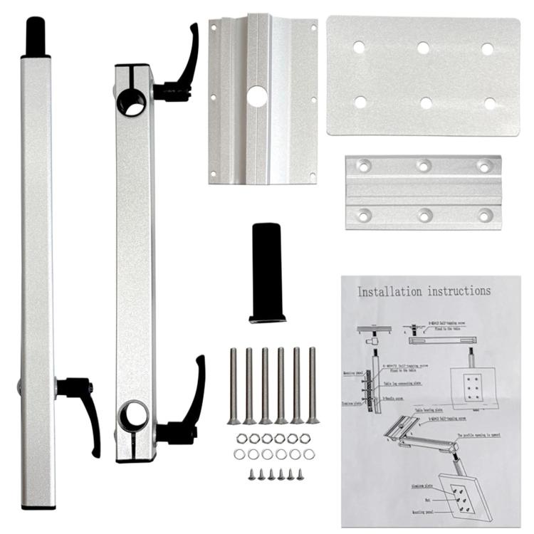 RV Multifunctional Rotatable Telescopic Table Leg Bracket Movable Table Leg Support For Yacht