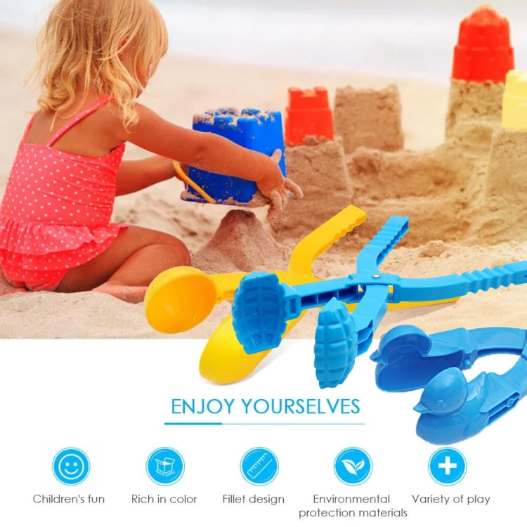 Sand Mold Tool Snow Ball Maker Funny Outdoor Sport Beach Toy, Random Color, Sand Mold(Ball), Sand Mold(Dual Ball), Sand Mold(Football)