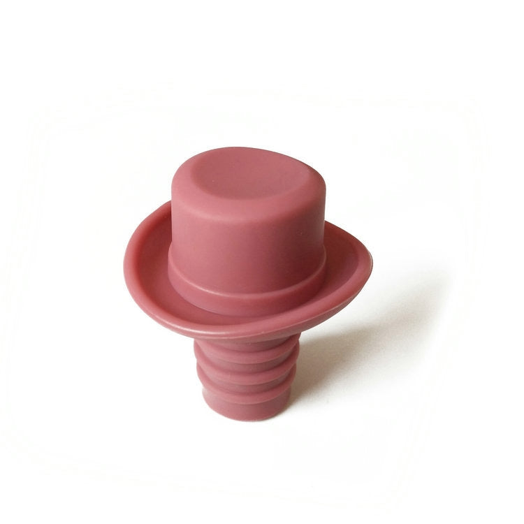 Silica Gel Top Hat Fresh Wine Corks Cruet Red Wine Stopper, 2 PCS Hat Shape(Brown), 2 PCS Hat Shape(Black), 2 PCS Hat Shape(Red Wine), 2 PCS Hat Shape(Yellow), 2 PCS Hat Shape(Red), 2 PCS Hat Shape(Rose Red)