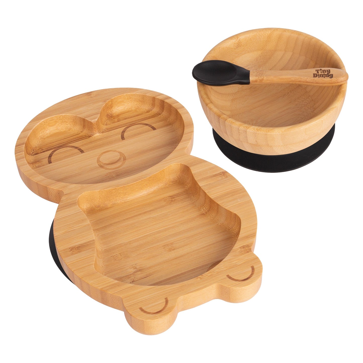 Pickles The Penguin Bamboo Suction Dinner Set