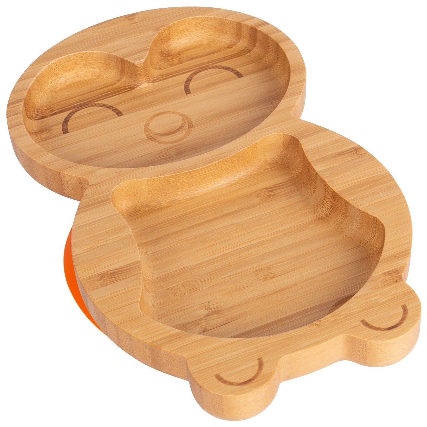 Pickles The Penguin Bamboo Suction Plate