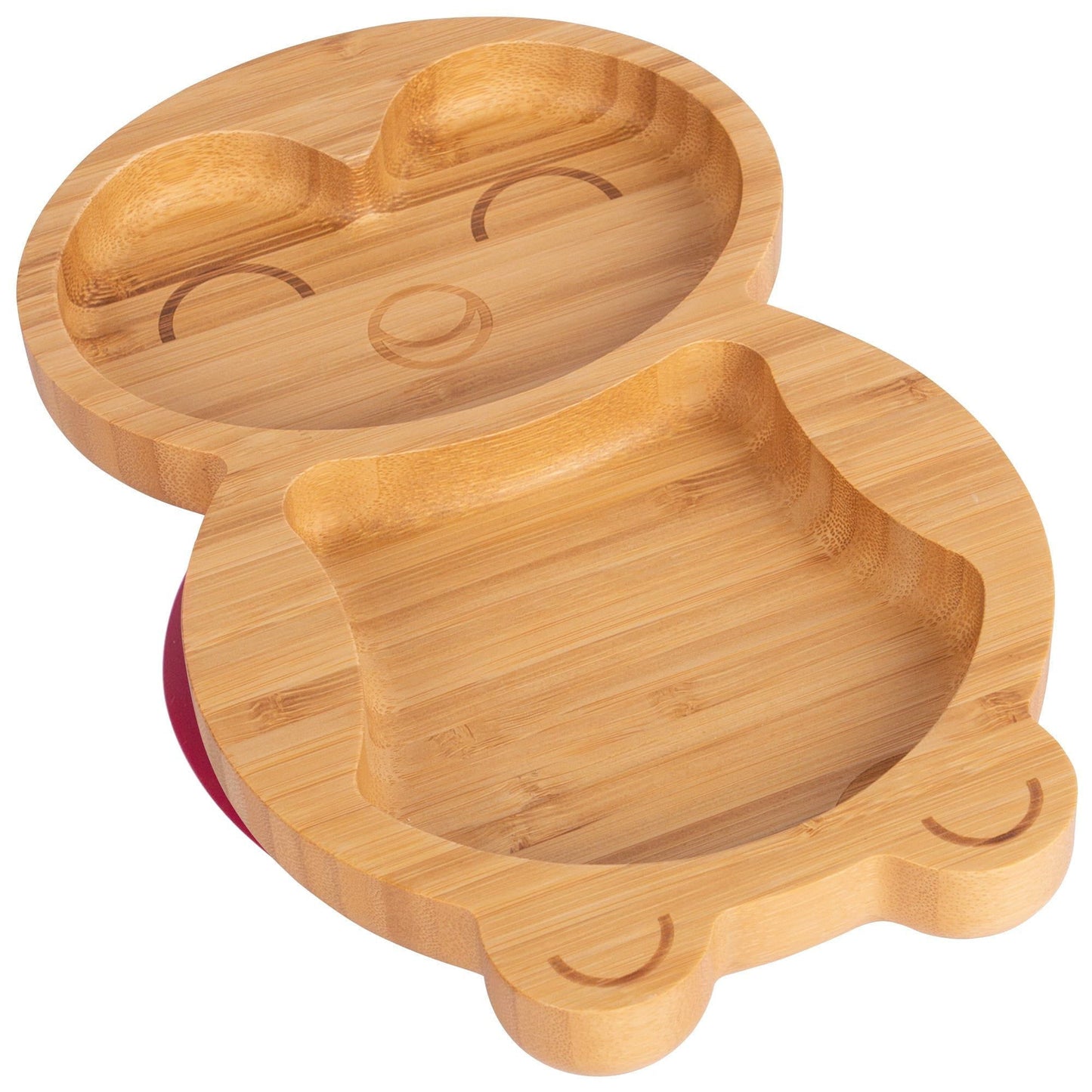 Pickles The Penguin Bamboo Suction Plate