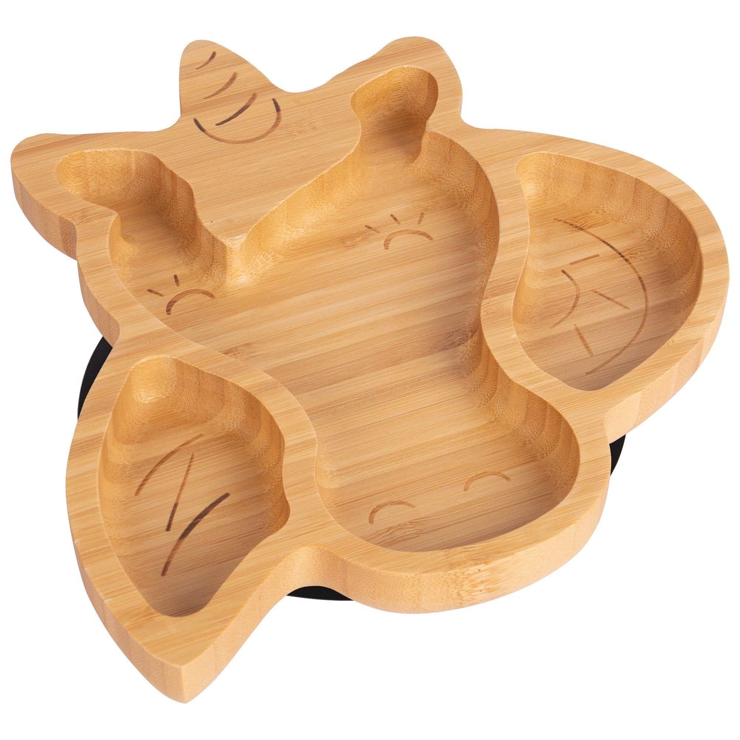 Bella The Unicorn Bamboo Suction Plate