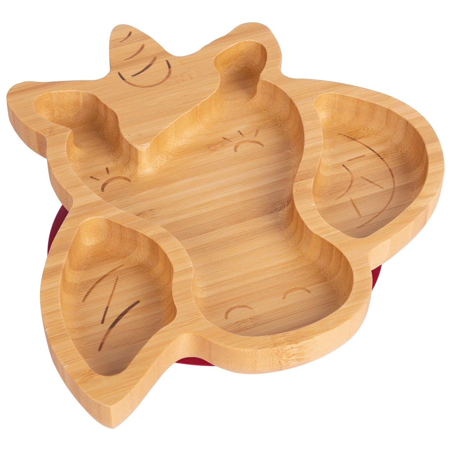 Bella The Unicorn Bamboo Suction Plate