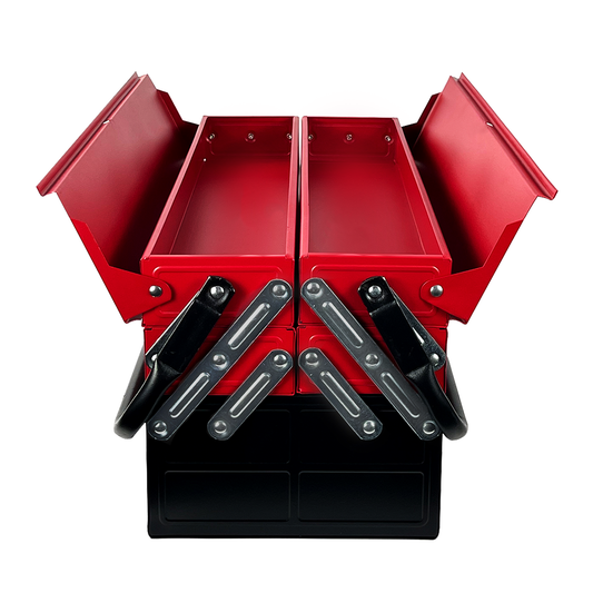 3 Tiers - 5 Trays Metal Tool Box - 470mm