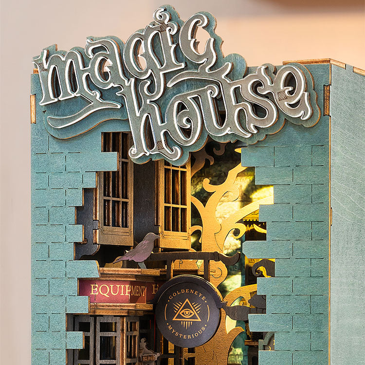 Rolife Magic House DIY Book Nook Shelf Insert TGB03