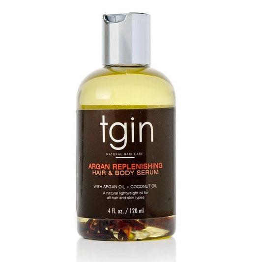 TGIN Argan Replenishing Hair & Body Serum for Dry Hair & Skin 120ml/4.06 oz