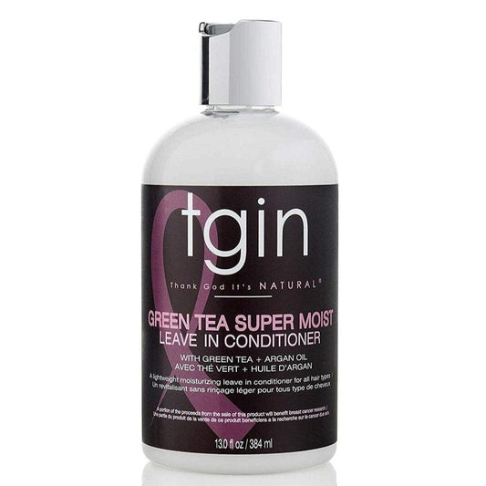 TGIN Green Tea Super Moist Detangling & Hydrating Leave-In Conditioner for Natural & Curly Hair 384ml