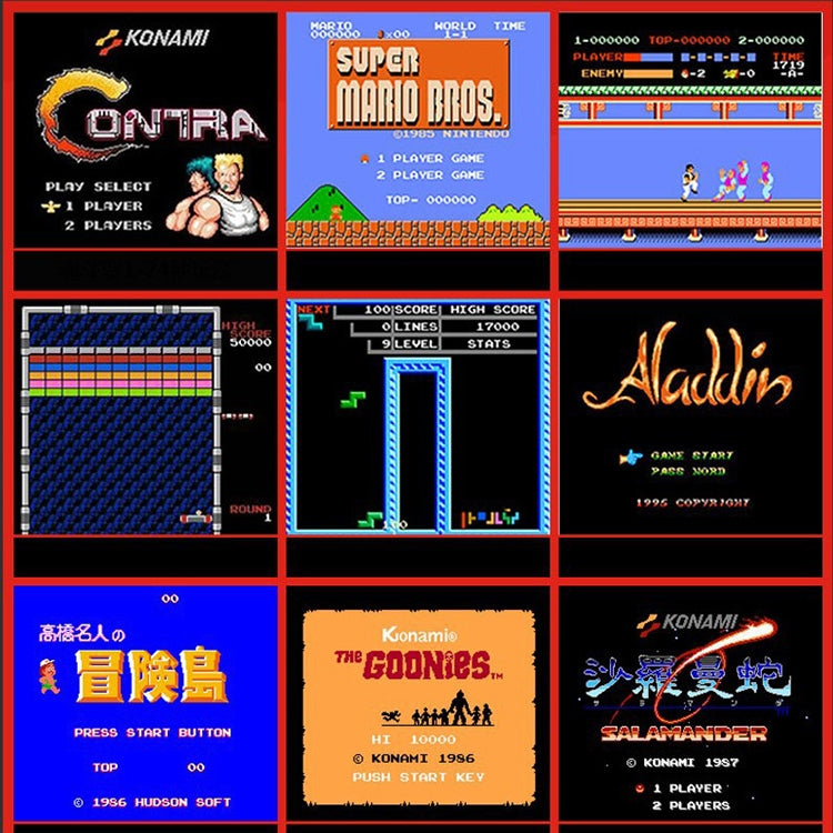 Retro Classic TV Mini HDMI HD Video Game Console, Built-in 600 Games, 600 Games(EU Plug), 600 Games(US Plug)