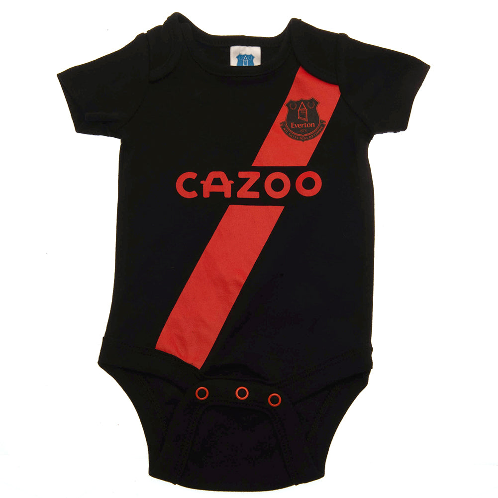 Everton FC 2 Pack Bodysuit 6-9 Mths