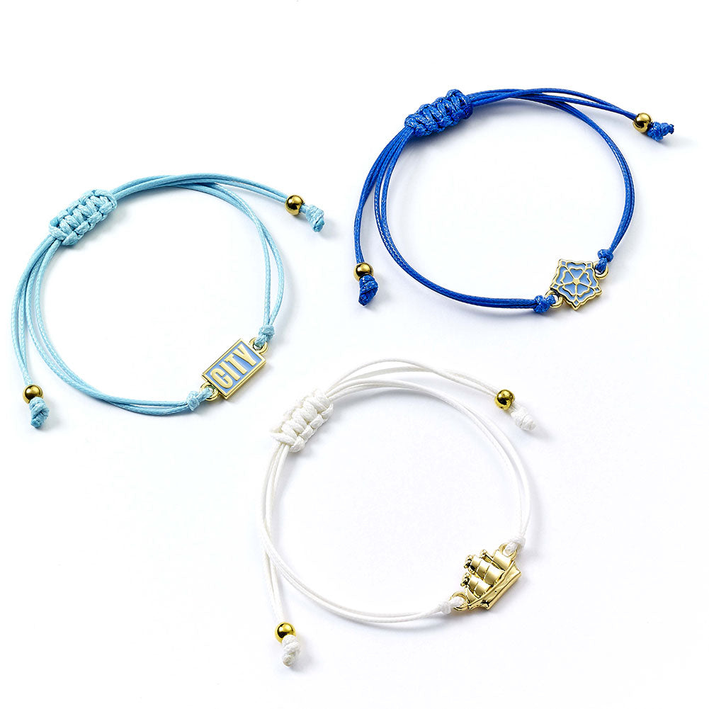 Manchester City FC Friendship Bracelet Set