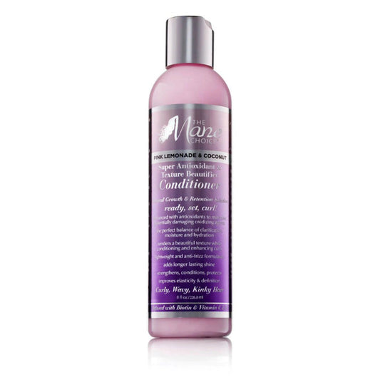 The Mane Choice Pink Lemonade & Coconut Super Antioxidant & Texture Beautifier Conditioner for Enhanced Shine & Hydration 226.8ml/7.67 oz
