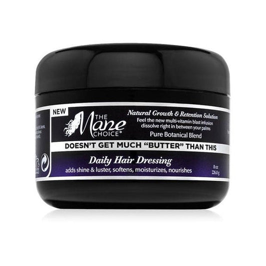 The Mane Choice Doesn't Get Much Butter Than This Daily Hair Dressing - Deeply Hydrating & Strengthening for Curly & Coily Hair 236.8g/8.35 oz