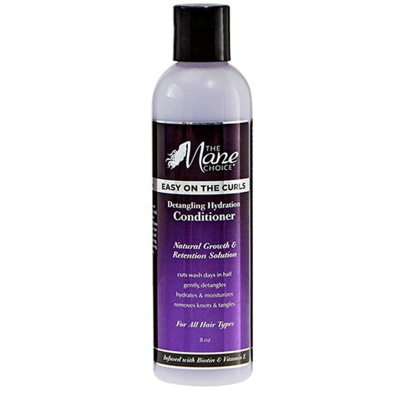 The Mane Choice Easy On The Curls Detangling Hydration Conditioner Effortless Detangling & Deep Hydration for Curly & Coily Hair 236.59ml/8 oz
