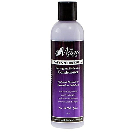 The Mane Choice Easy On The Curls Detangling Hydration Conditioner Effortless Detangling & Deep Hydration for Curly & Coily Hair 236.59ml/8 oz