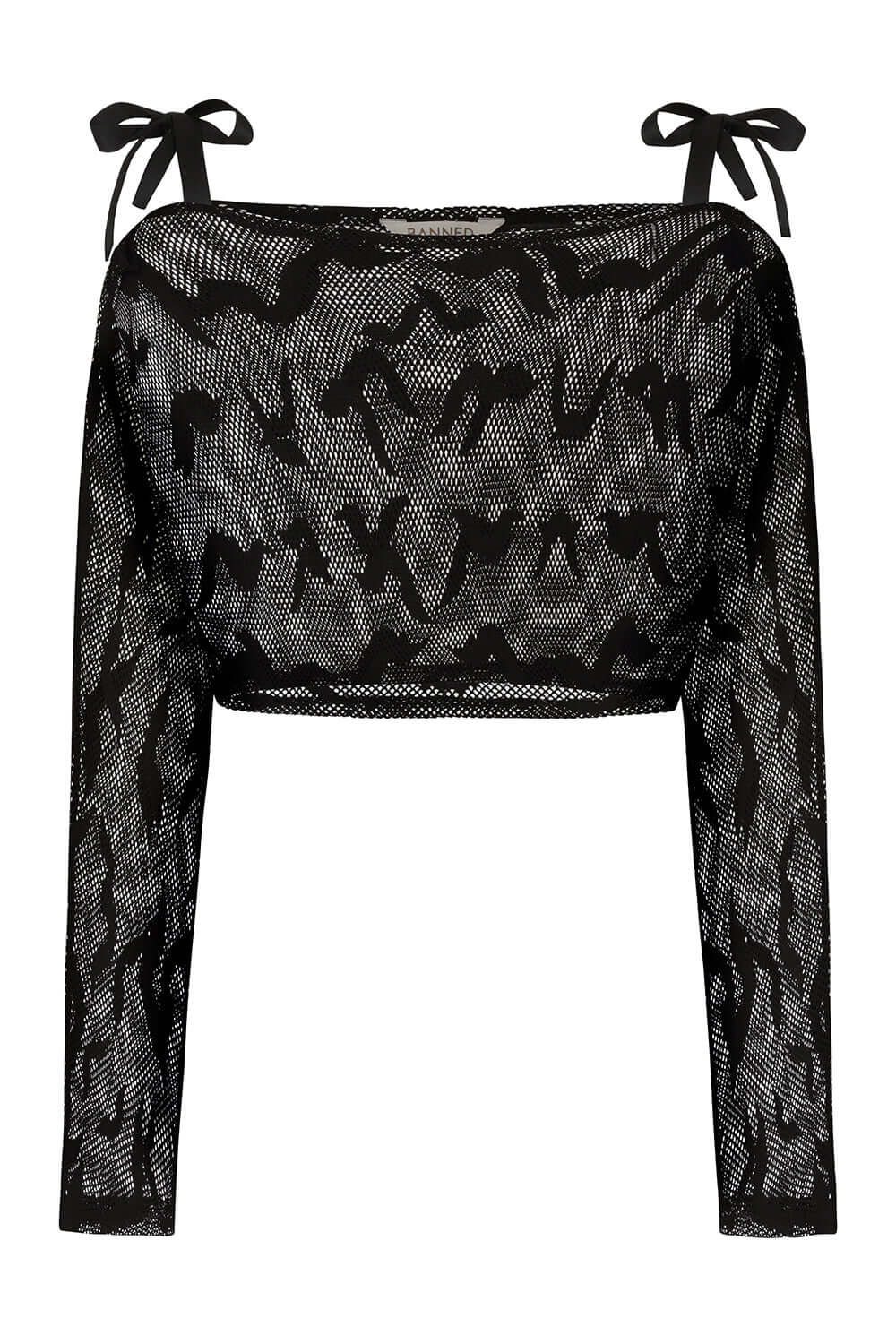 Banned Apparel Elvira Top - Size UK 8 Left Only!