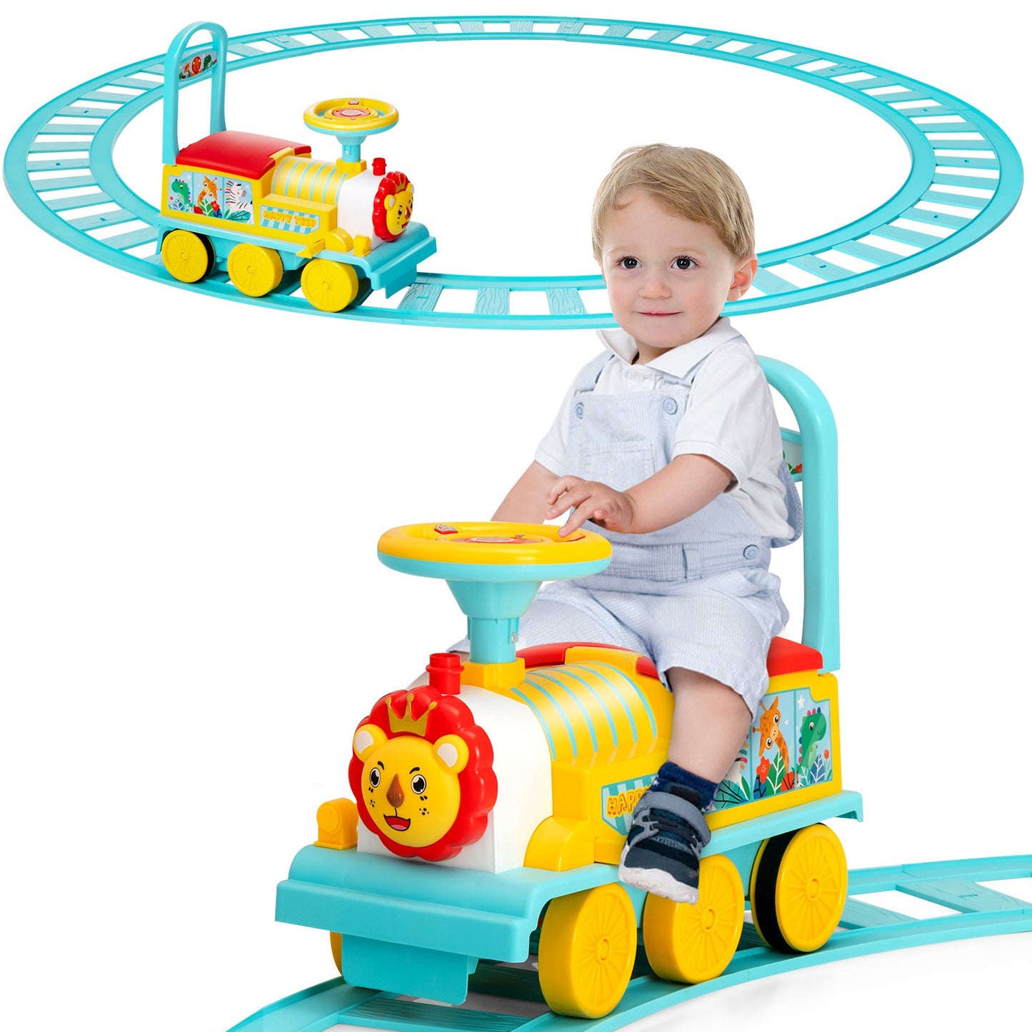 6V Battery Powered Electric Ride On Car for Boys Girls Ages 3+ Years-Black
