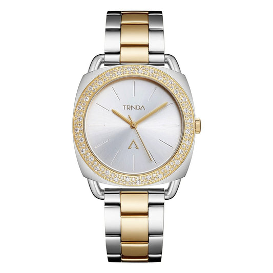 Trnda Women's Stainless Steel Watch, Silver Dial | Trn-Ss35g