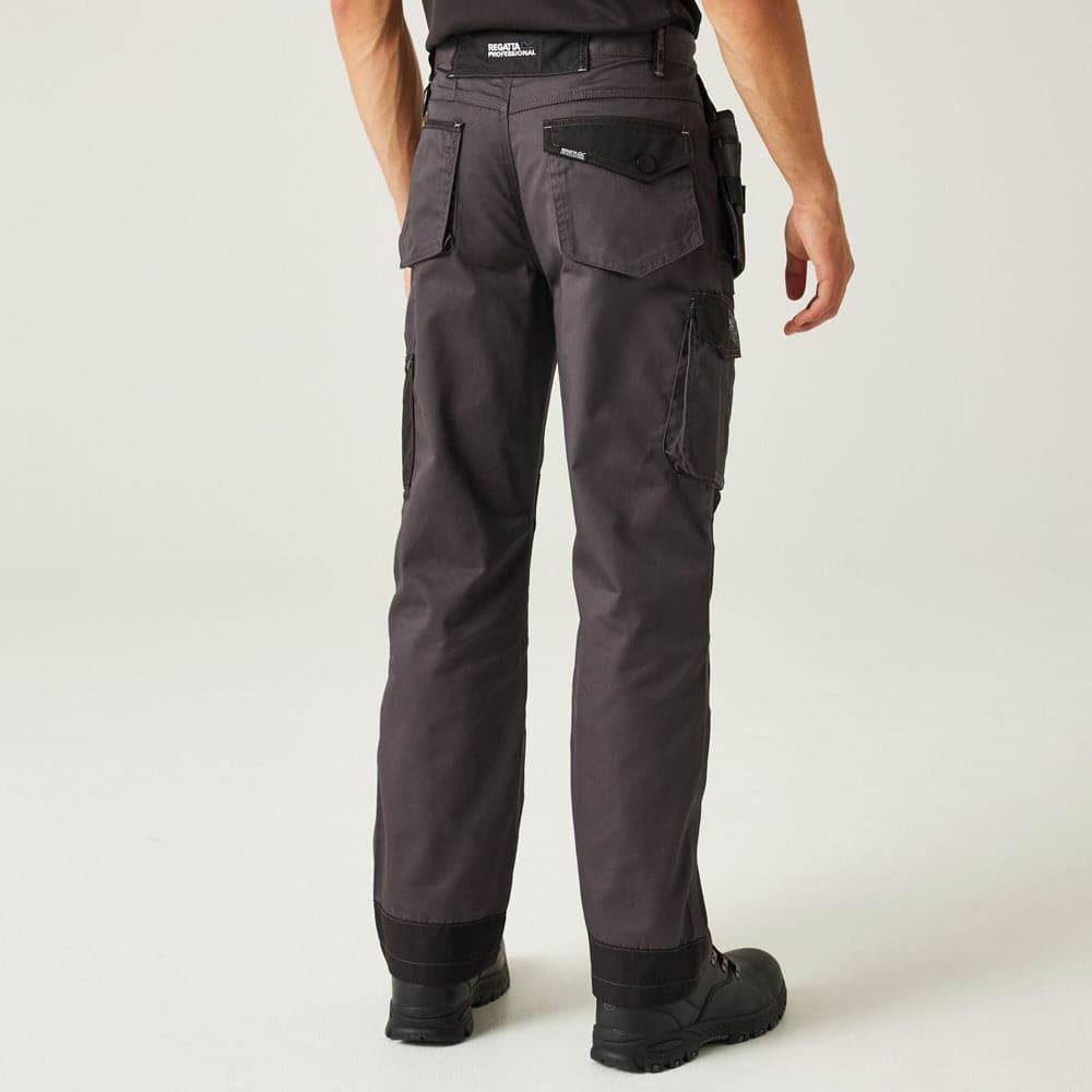 Regatta TRJ387 Incursion Holster Pocket Trousers Grey 40" Waist Long Leg