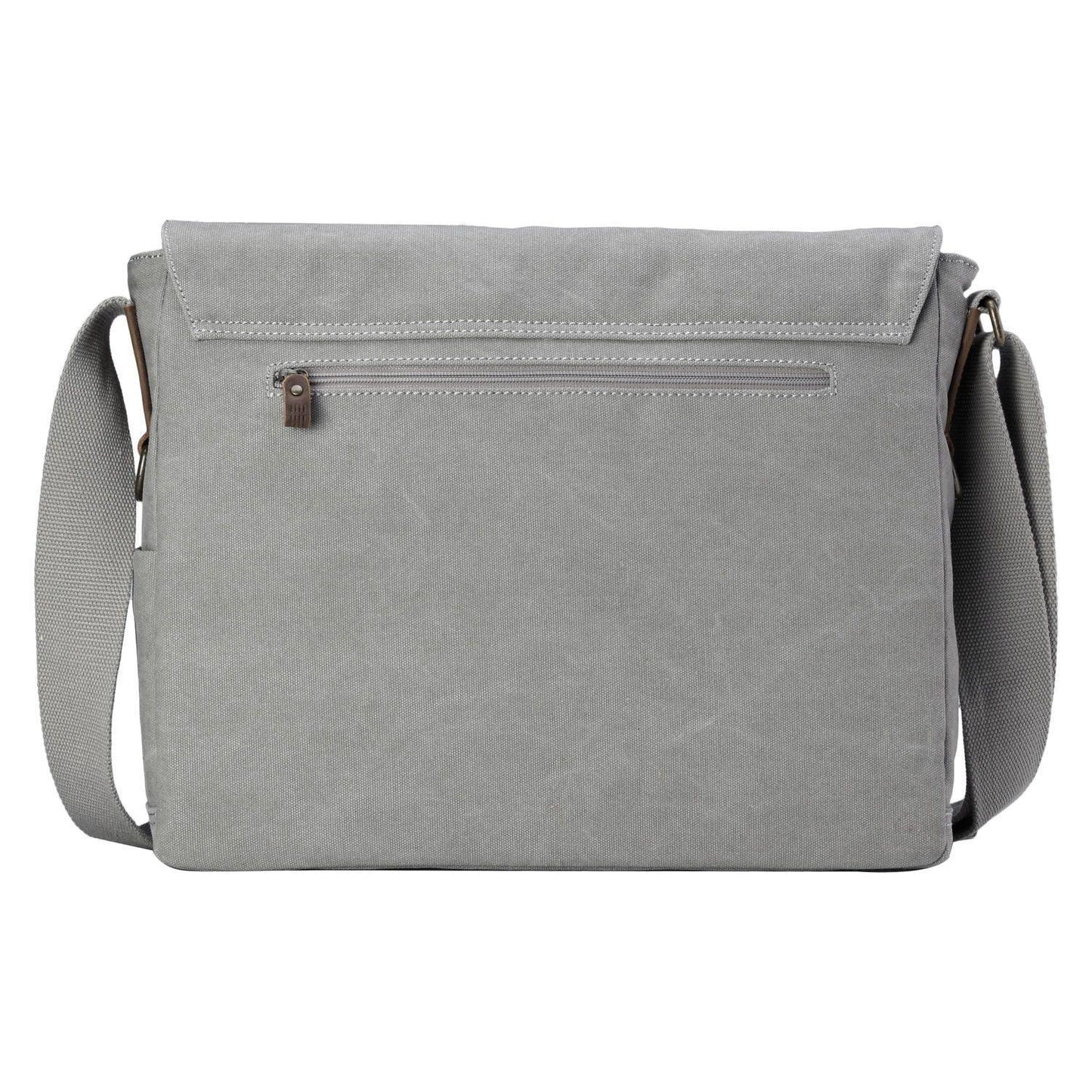 TRP0207 Troop London Classic Canvas Laptop Messenger Bag | Canvas Laptop Messenger Bag, Troop London Classic, Durable Travel Bag