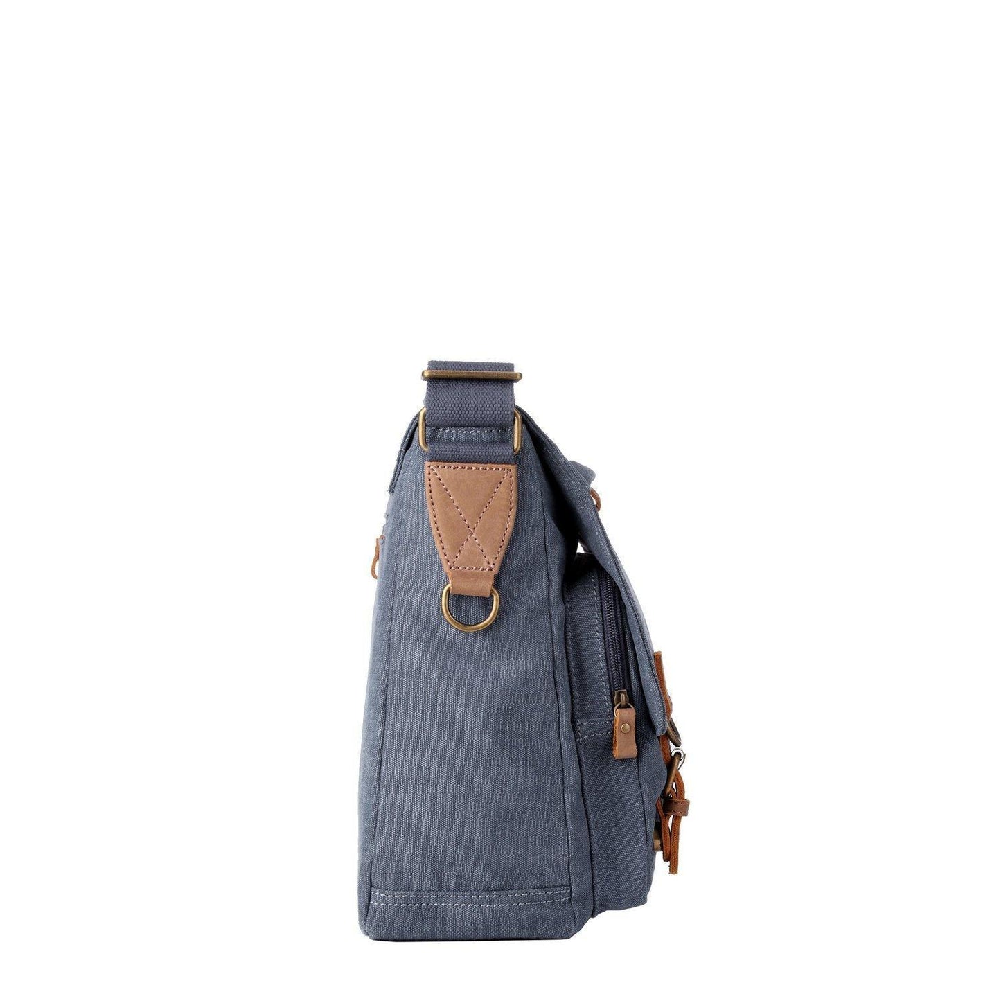 TRP0207 Troop London Classic Canvas Laptop Messenger Bag | Canvas Laptop Messenger Bag, Troop London Classic, Durable Travel Bag