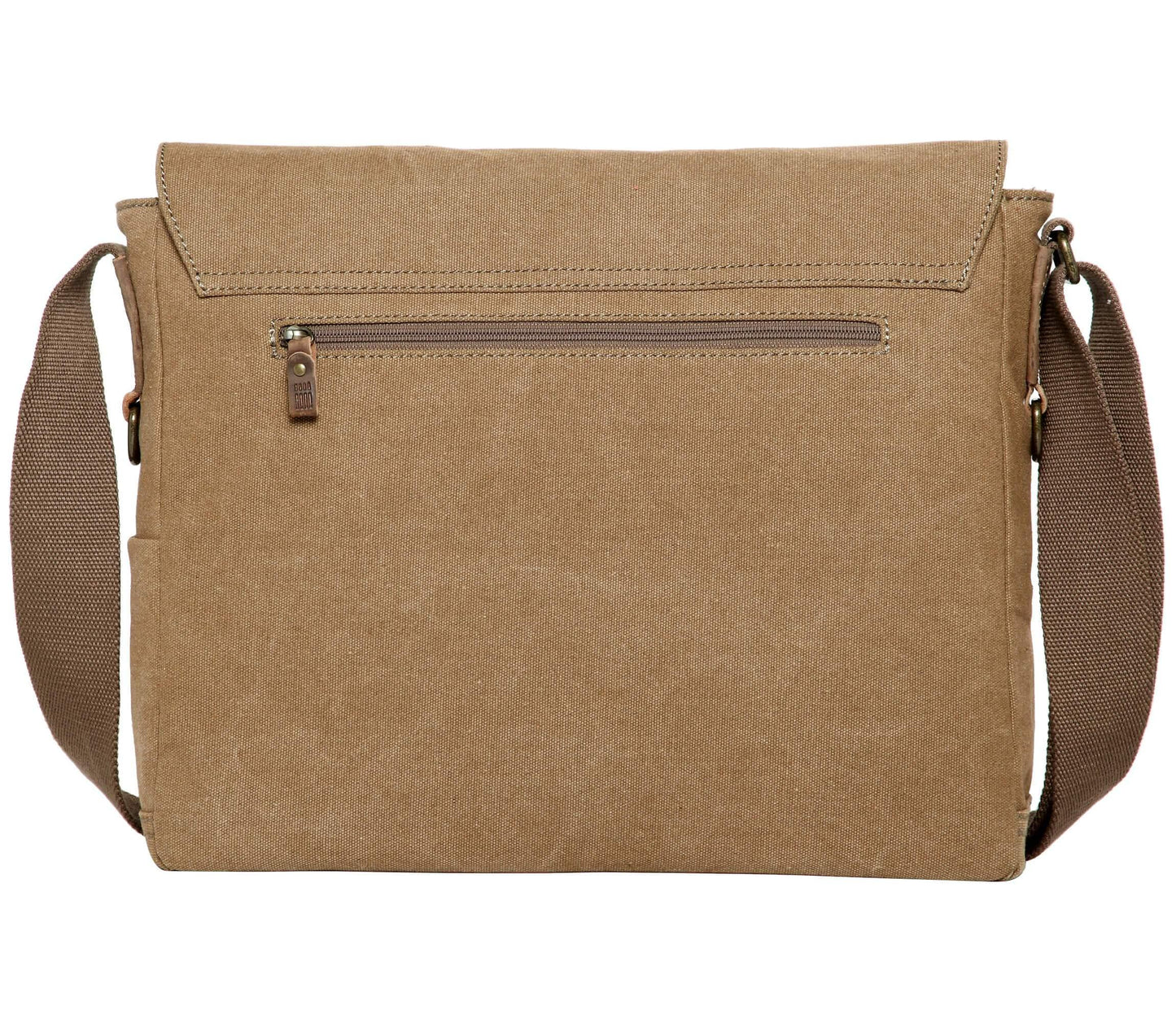 TRP0207 Troop London Classic Canvas Laptop Messenger Bag | Canvas Laptop Messenger Bag, Troop London Classic, Durable Travel Bag
