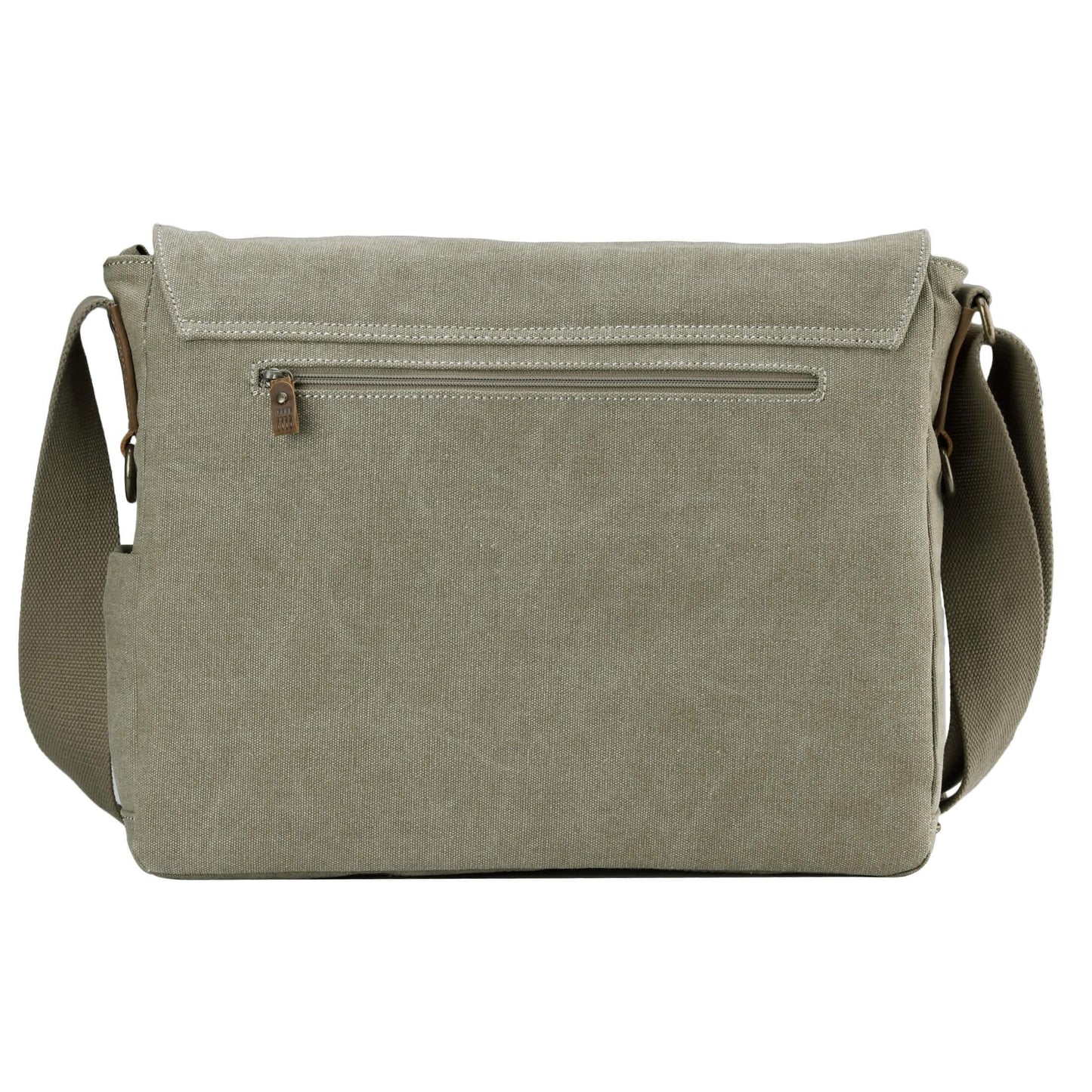 TRP0207 Troop London Classic Canvas Laptop Messenger Bag | Canvas Laptop Messenger Bag, Troop London Classic, Durable Travel Bag