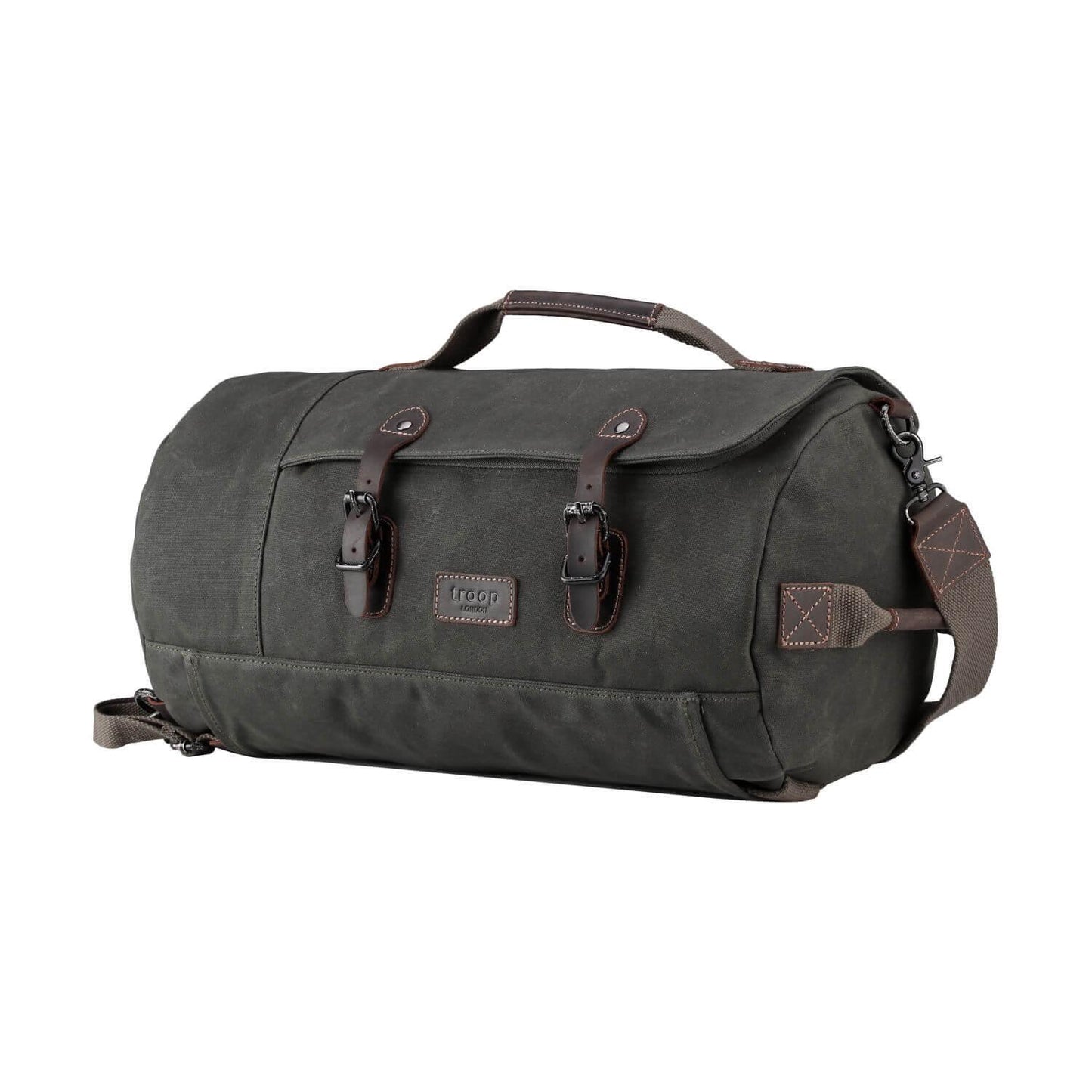 TRP0444 Troop London Heritage Canvas Duffel Backpack