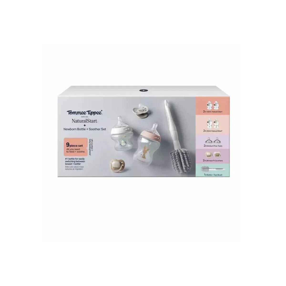 Tommee Tippee Natural Start Newborn Starter Kit - Pink