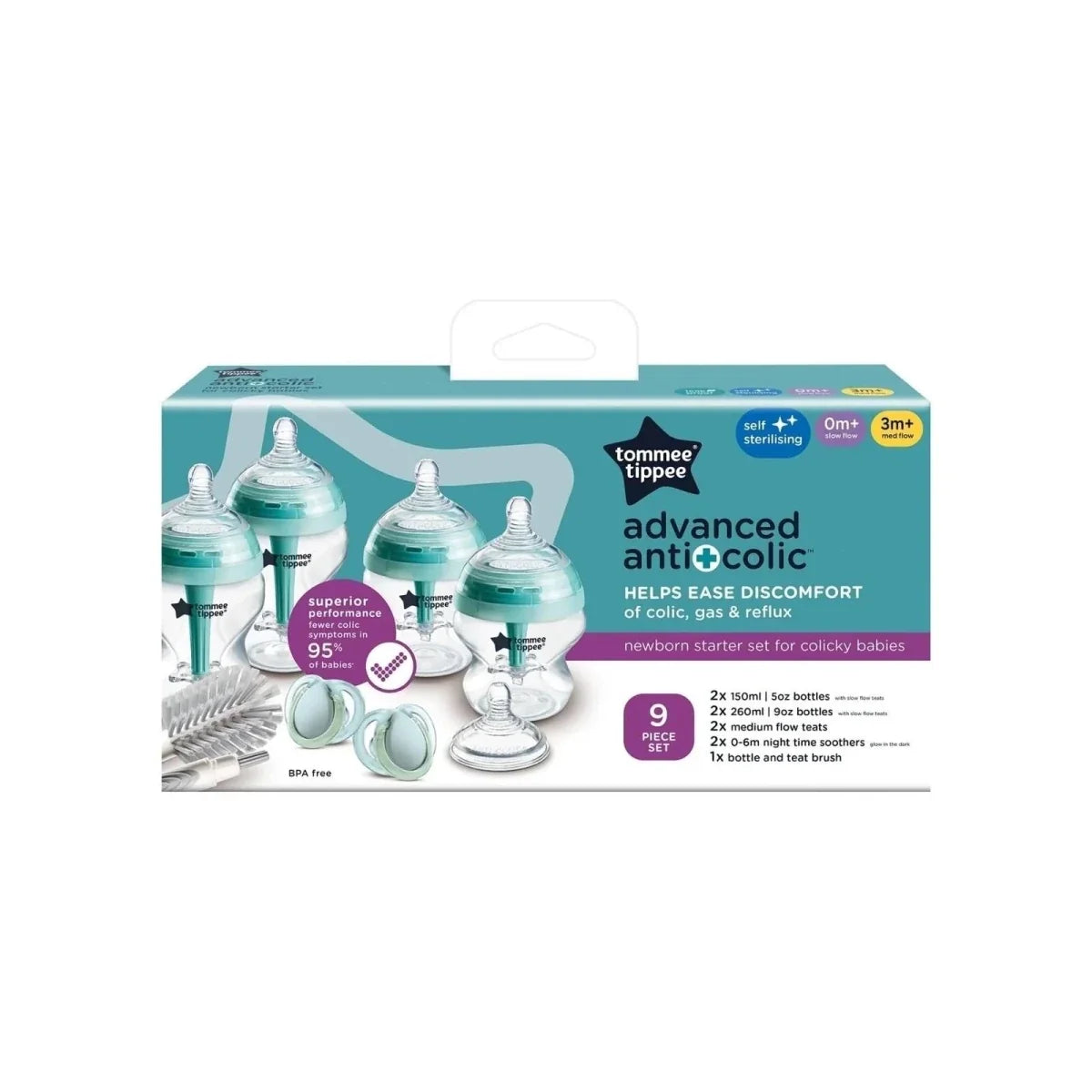 Tommee Tippee Advanced Anti-Colic Newborn Starter Set