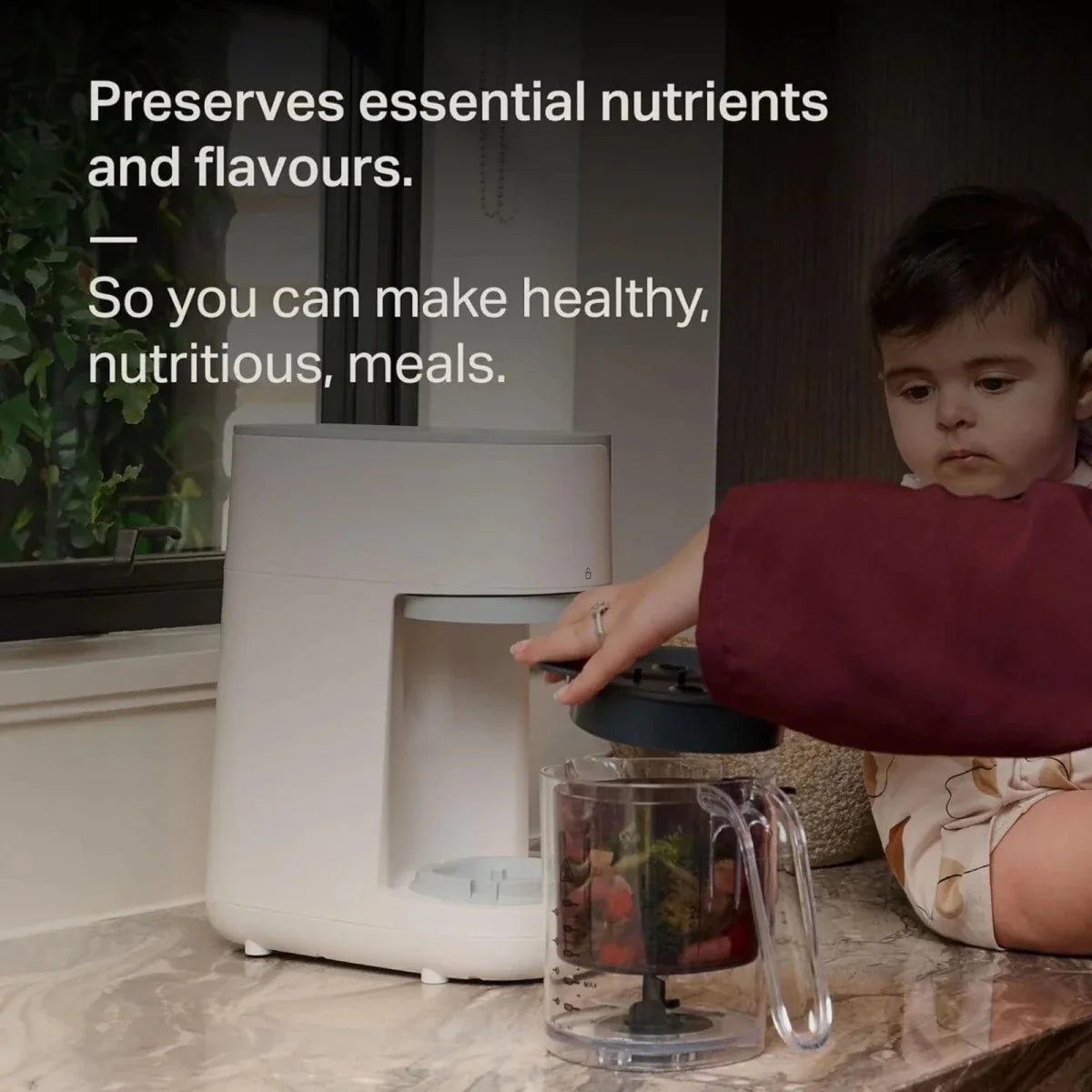 Tommee Tippee Quick-Cook 6-in-1 Baby Food Maker - White
