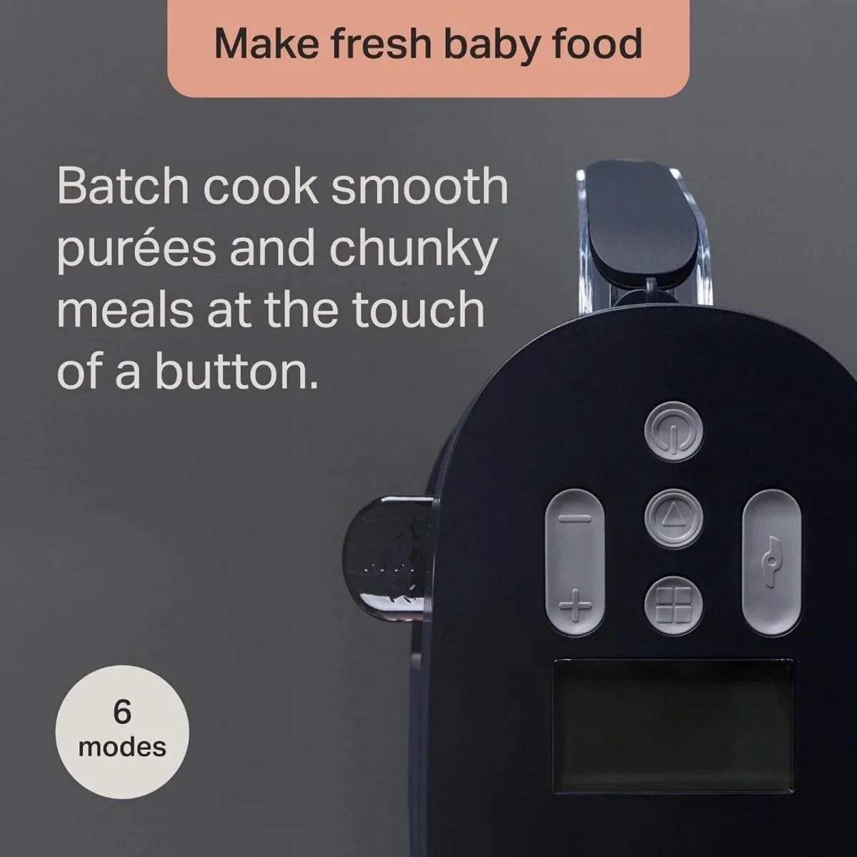 Tommee Tippee Quick-Cook 6-in-1 Baby Food Maker - White
