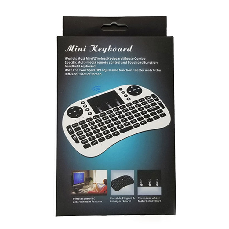 Support Language: English i8 Air Mouse Wireless Keyboard with Touchpad for Android TV Box & Smart TV & PC Tablet & Xbox360 & PS3 & HTPC/IPTV, English