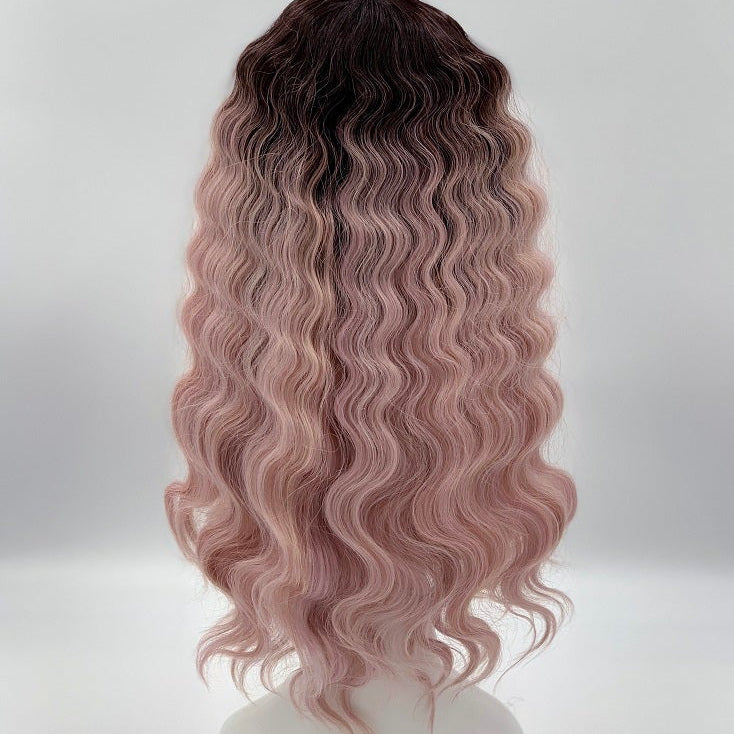 Sleek Nyle Spotlight 101 Synthetic Lace Parting Wig: Natural Look & Easy Style for Modern Women, Adjustable Fit