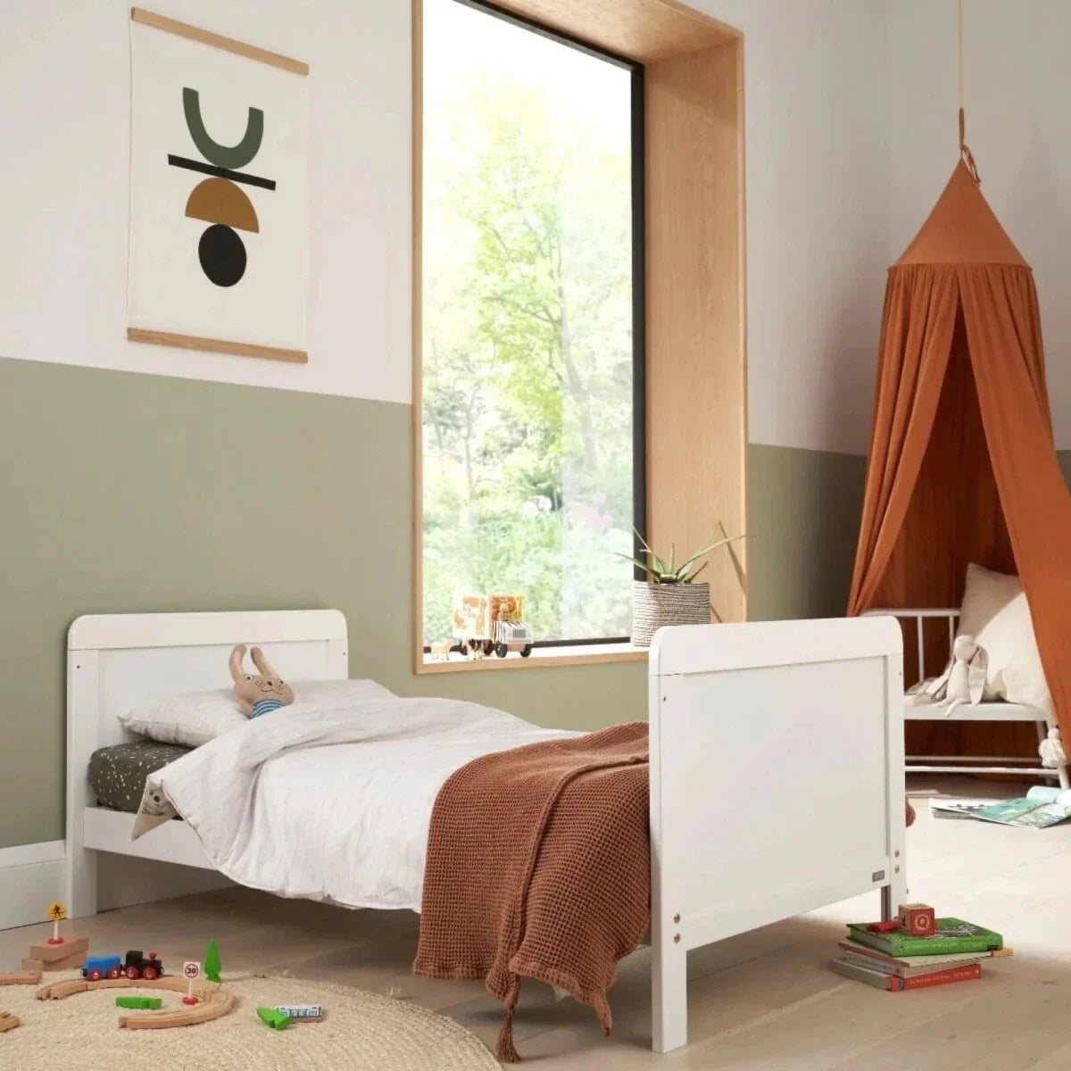 Tutti Bambini Rio 3 Piece Room Set with Pocket Sprung Mattress - White