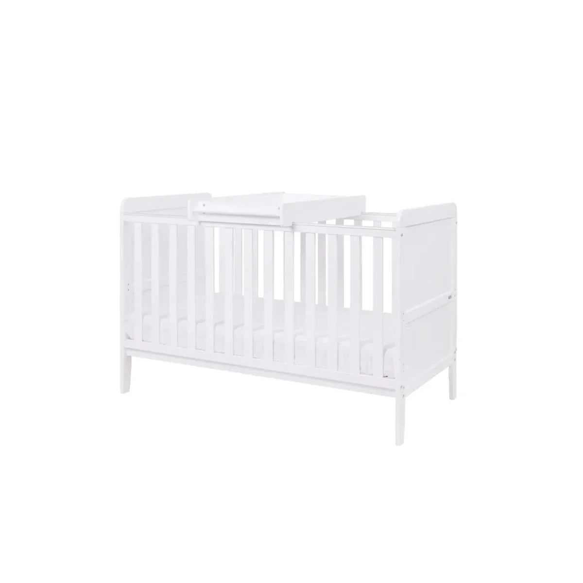 Tutti Bambini Rio 3 Piece Room Set with Pocket Sprung Mattress - White